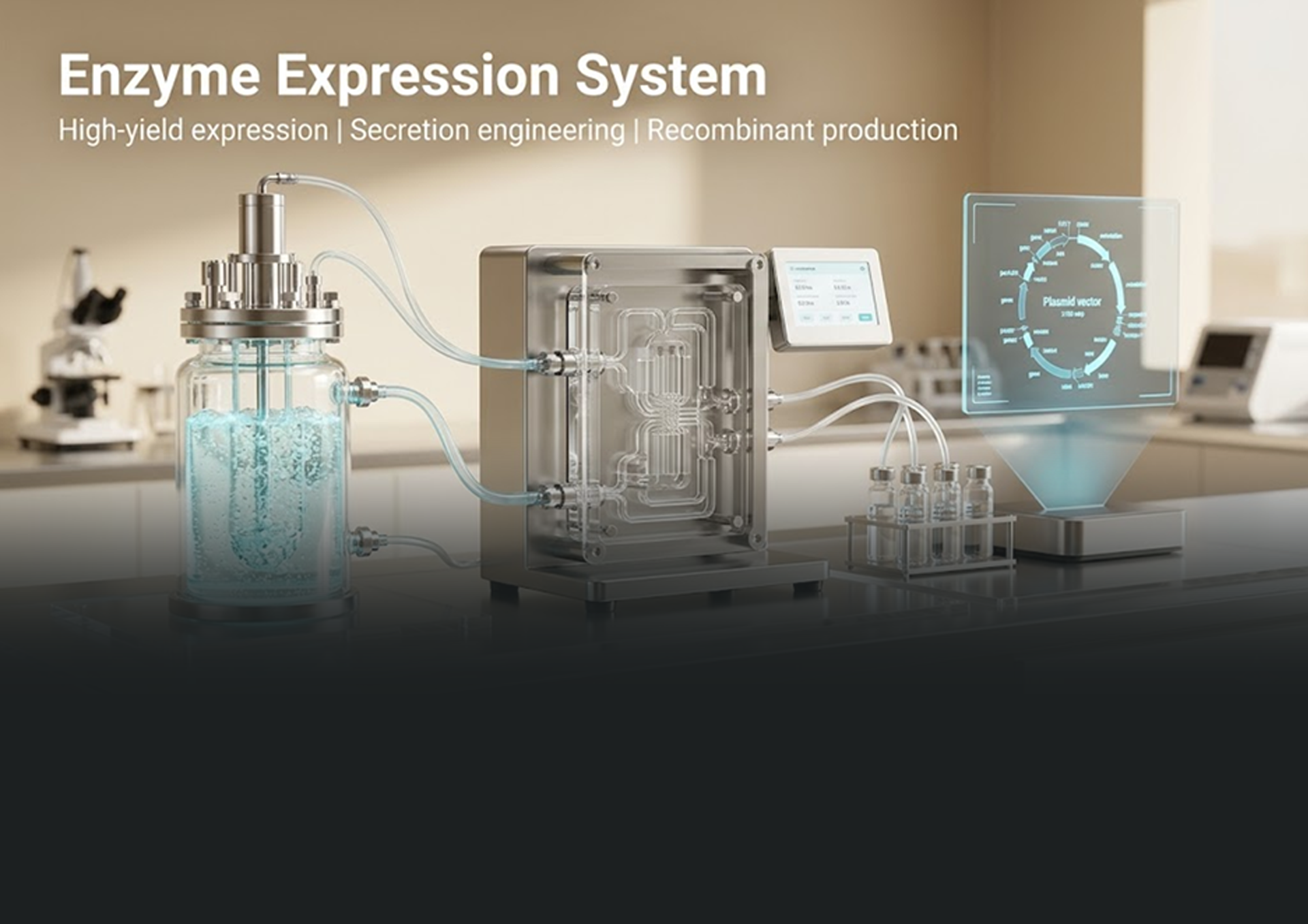Enzyme Expression System — High-yield expression, secretion engineering, recombinant production