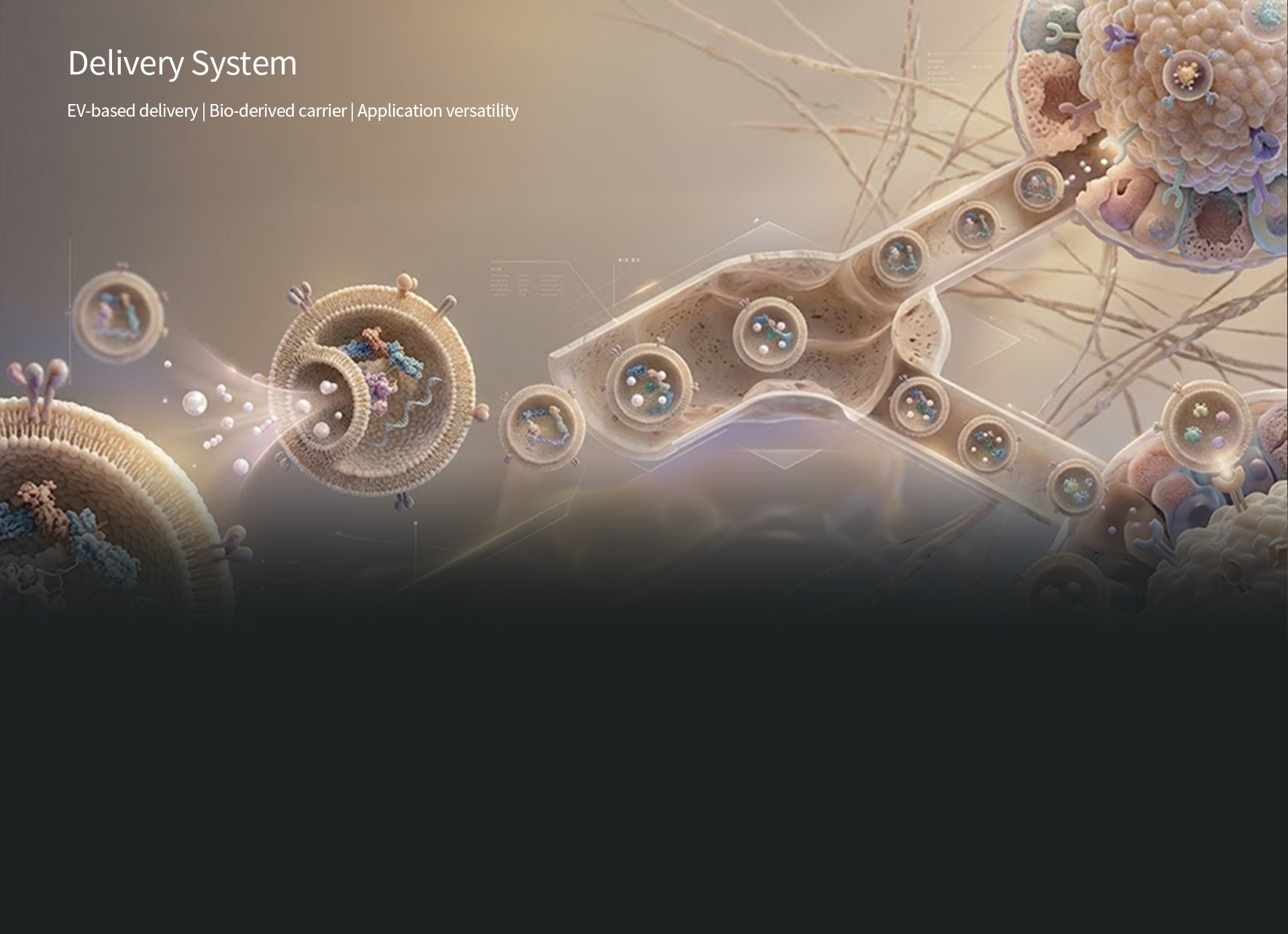 Delivery System — EV-based delivery, Bio-derived carrier, Application versatility